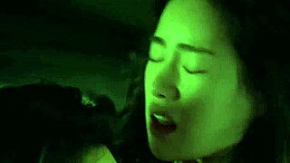 Korean nurse cheats in hospital for steamy sex scene from Obsessed 2014. Hot big tits drive wild desire.