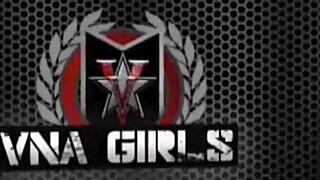 chubby brunette chris tang gives titty-job then swallows deep