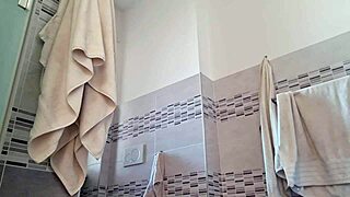 hottie cleans house in her panties