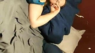 she's always filming her pussy in those fishnets