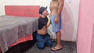 Latina ANAL FUCKS hot butch in bareback session