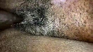 Chubby Black Girl Gets Rough Creampie