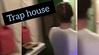 brezzy nikki's intense sex tape in panama city with boss gagging on ass. watch her get dominated.