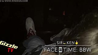 White BBW Delivers Intense Sloppy Interracial Blowjob