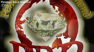 Penelope Black Diamond's Intense Anal Orgasm with Vibrator