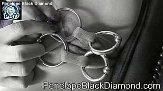 Penelope Black Diamond's Intense Anal Orgasm with Vibrator