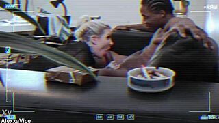 Pervy boss catches secretaries in anal action