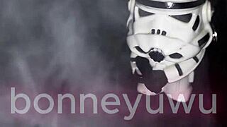 Hey, Watch Bonneyuwu As Leia Masturbate With Vader Dildo?