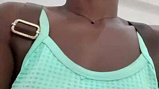 NIGERIAN BITCH MASTURBATES IN WEST HILLS MALL WASHROOM