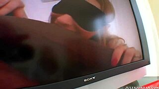 Blonde Hottie vs Monster Cock