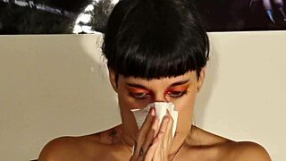 Teen Girls Produce Huge Snot in Sneezing Fetish Video