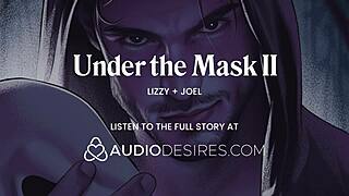 at halloween party, masked man fucked slut stranger with sloppy blowjob