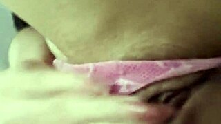 Beautiful Latina Pleasures Herself On Rainy Afternoon