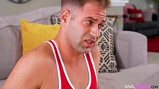 Training and tension release with milf's tight hole in anal sex and deepthroat fucking