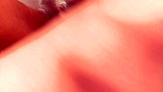 Fucking Beautiful Ebony Cougar's Shaved Pussy and Anal in Heels