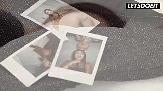 bubble butt girlfriend kicks off morning with steamy fun