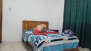 stepmother in lingerie craves intense latina sex