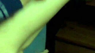 My friend masturbates with monster cock in her vagina