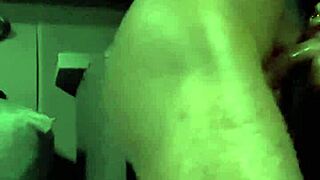 Ebony couple engages in deepthroat training with big black cock