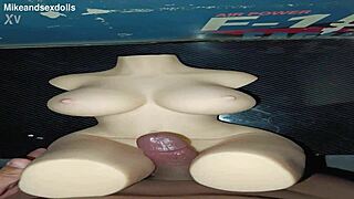 Curvy fuck doll in trailer huge cock creampie