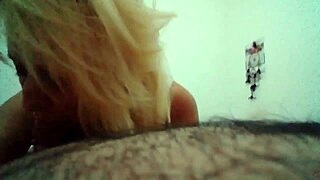 Blonde Milf Stella Still Forced to Suck Cock Early Morning