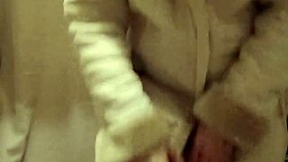 french amateur maid teases with striptease in public outdoor bondage