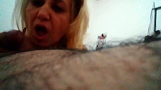 Blonde Milf Stella Still Forced to Suck Cock Early Morning