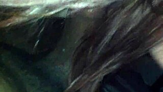 Brunette Step Sister Delivers Intense Deepthroat Blowjob on Massive Interracial Cock