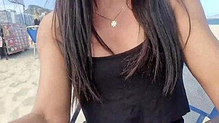 Dogging Na Praia With Tinder Macho in Wild Action!