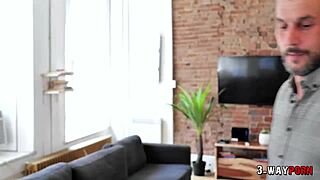 Can she handle two cocks in her tight ass?