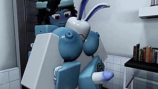 Blue Girl Gets Wild in Raw Sex and Explosive Cumshot Action!