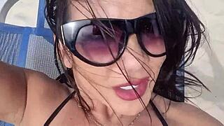 Dogging Na Praia With Tinder Macho in Wild Action!