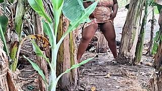 Milf Evangelical With Big Pussy Pees In Public Outdoors