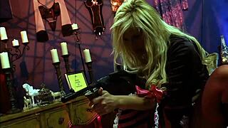 Alexis Texas And Shyla Stylez Fuck Old Guy's Dick Through Leather Chaps