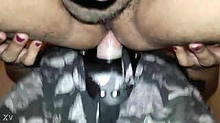 Girl Takes Control with Strapon in Role Reversal