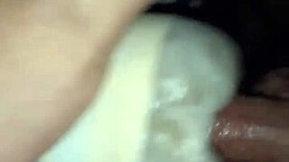 Amateur gets intense homemade fucking with monster cock.