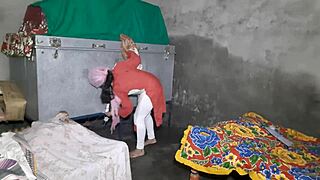 Stepbrother Drilling Stunning Stepsister in Hot Hindi Action