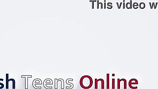 Nerdy British Yoga Girl Gets Railed By Fucking Machine In Gym