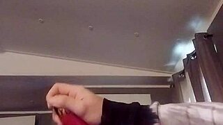 Enjoy vibrator fun with dildos and toys in solo masturbation