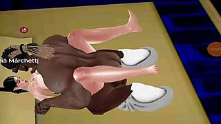 Viva Colombia! Colombian Visits And Watches A Movie With Big Tits