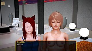 My New Family Member Rides Monster Cock with Small Tits!