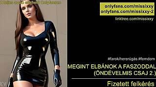 hungarian femdom gives jerk instructions