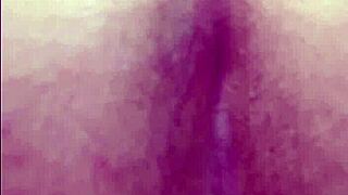 Mature Chubby Woman in Bathroom Lingerie Gets Licked in Doggystyle Public Spot