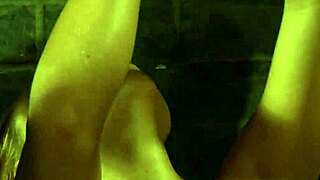 curvy handtied lesbian slave moans and orgasms with dom madame