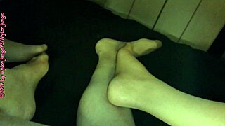 milf and i explore pantyhose nylon in a voyeur setting