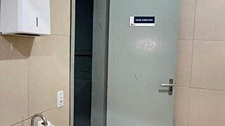 Coworker fucks wife in locker room with me