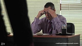 just another routine office day with subtle tensions building