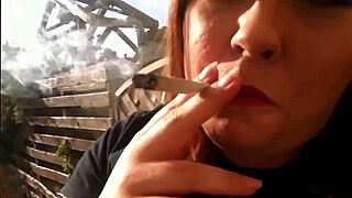 Tina snua double pumps cork cigarette