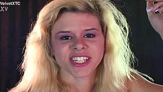 glazed bentley introduces herself in a casual casting interview