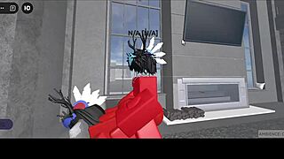 Demon Fucks Succubus Slut in Doggystyle with Creampie on Sofa